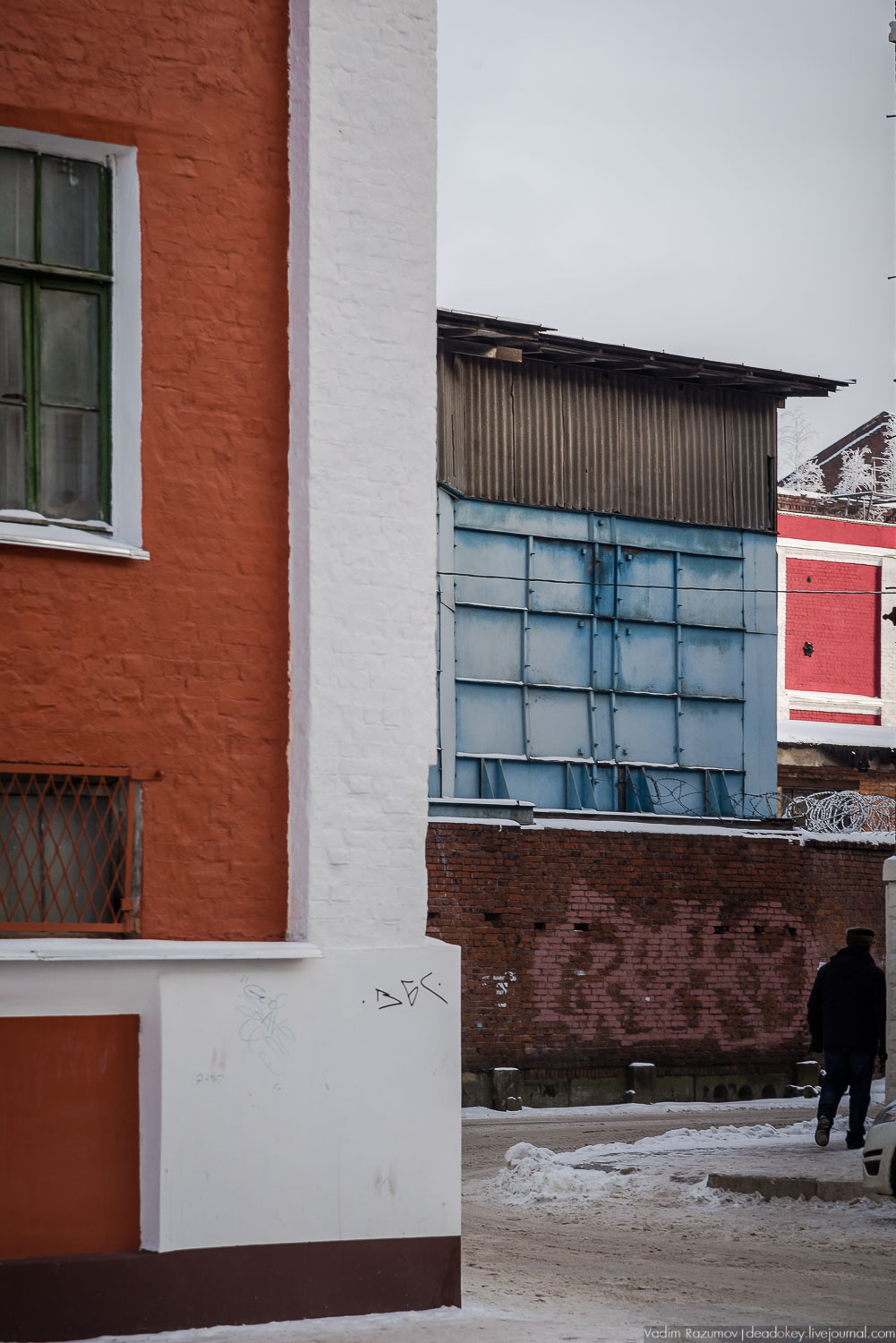 Город Орехово-Зуево, фабрики, фото Вадим Разумов