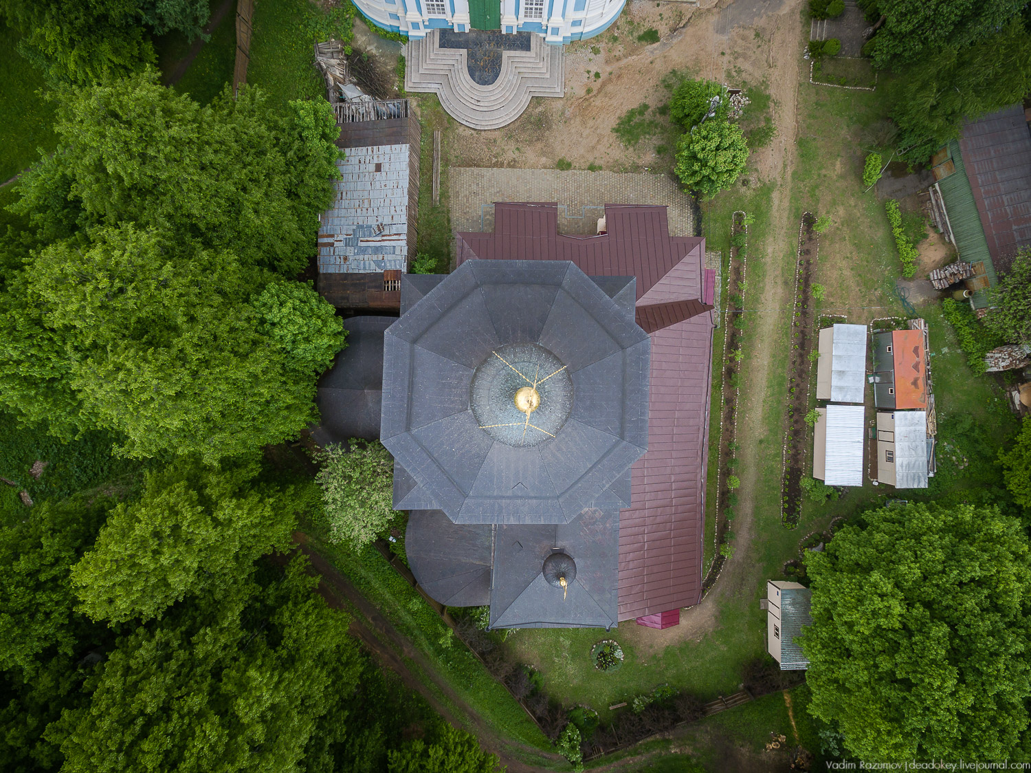 Храмы сверху 2018. Разумов Вадим. Летопись русской усадьбы