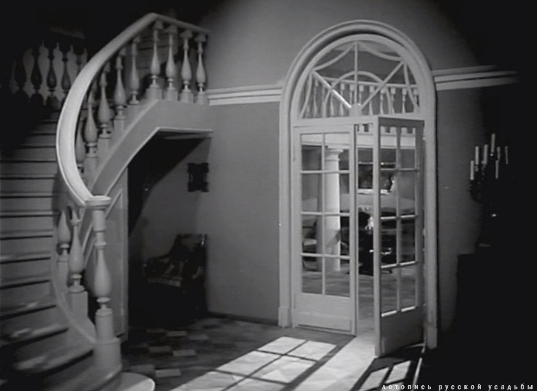 усадьба Абрамцево в фильме Накануне по роману Тургенева