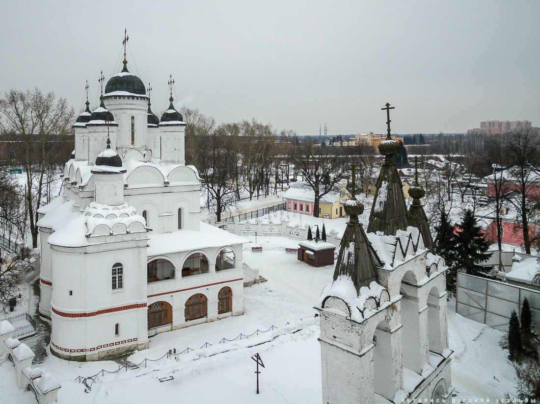 усадьба Большие Вяземы с квадрокоптера