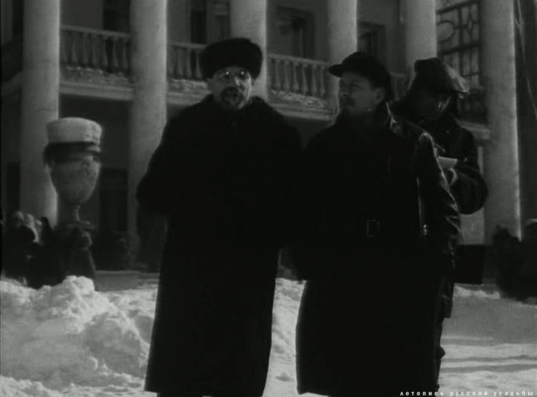 фильм Клятва (1946), усадьба Горки Ленинские (Вышние Горки), Московская область, Ленинский район.