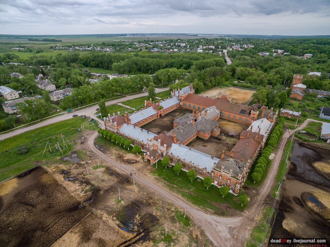 усадьба Старожилово с квадрокоптера