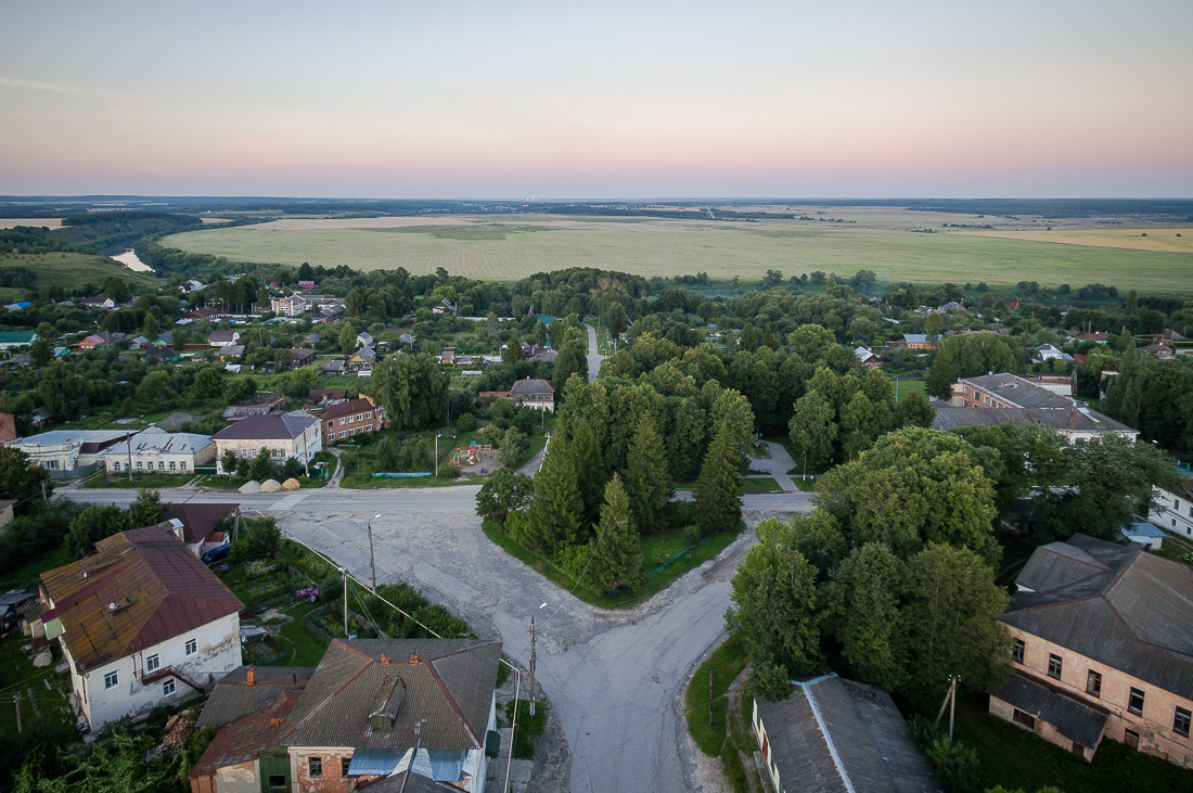 Тульская область, самый маленький исторический город Чекалин