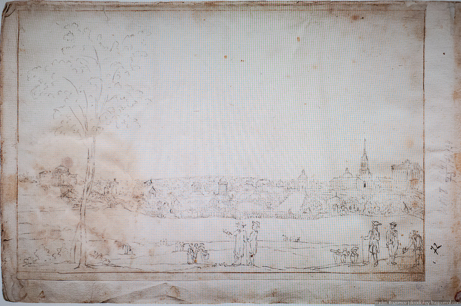 акварели А.Т. Болотова, Богородицк, ГИМ