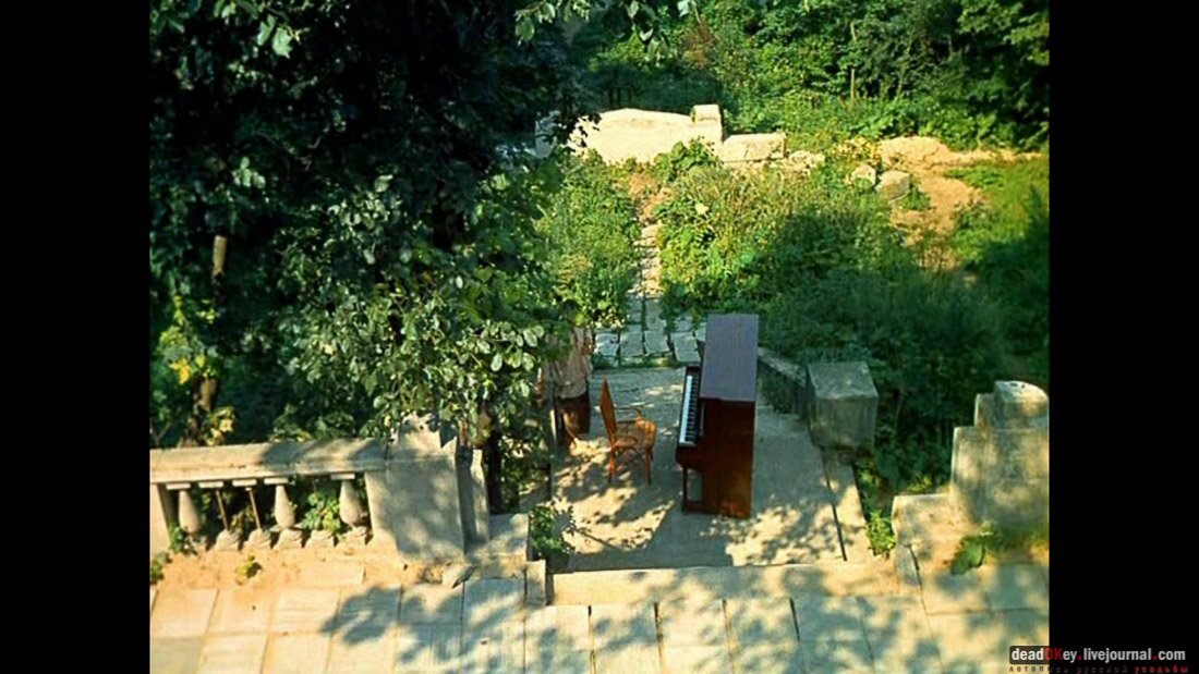 усадьба Пущино-на-Оке в фильме Неоконченная пьеса для механического пианино