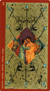  Пятерка Жезлов 