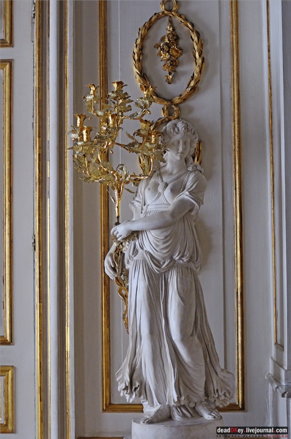 усадьба Кусково, интерьеры Дворца