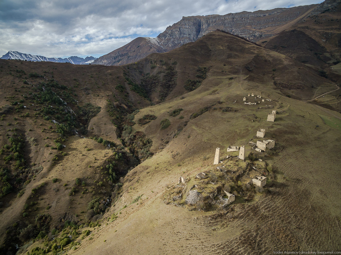 Башенный комплекс Фалхан, Ингушетия, Джейрахское ущелье.