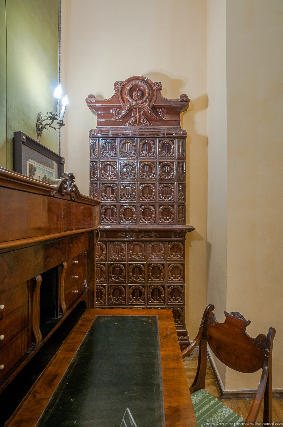 Богородицк, интерьеры дворца