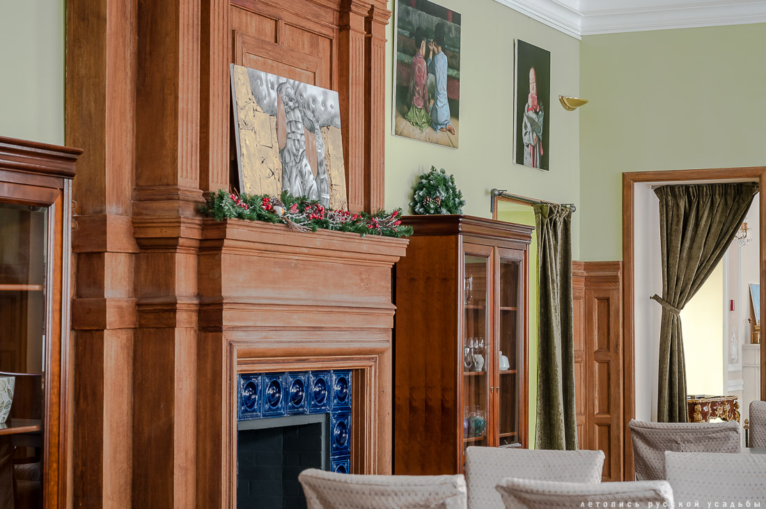 Интерьеры дома купцов Кузнецовых после реставрации, г. Москва, ул. Проспект Мира, д. 41, стр. 1.