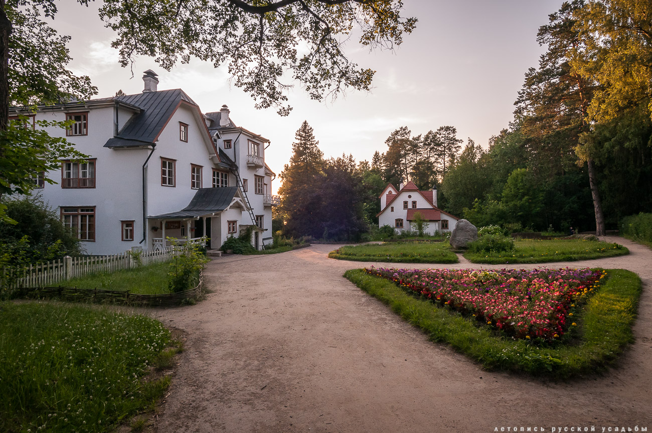 усадьба Поленово в кино. Дачники.