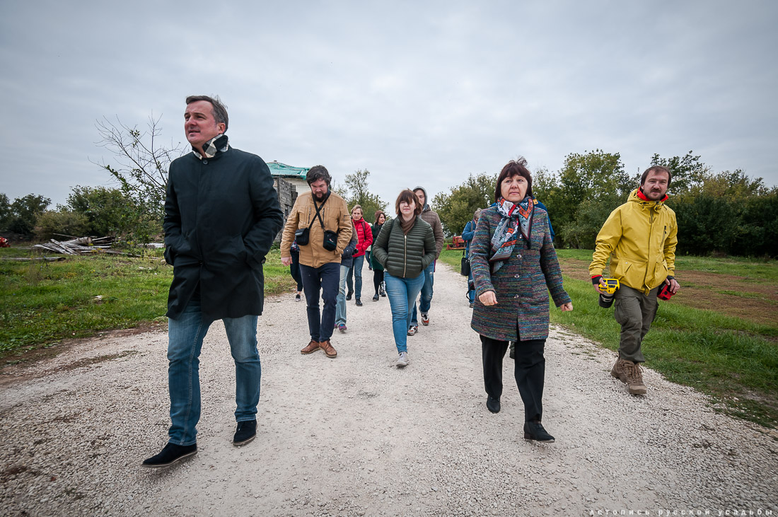 усадьба Скорняково-Архангельское, интервью с Алексеем Шкрапкиным