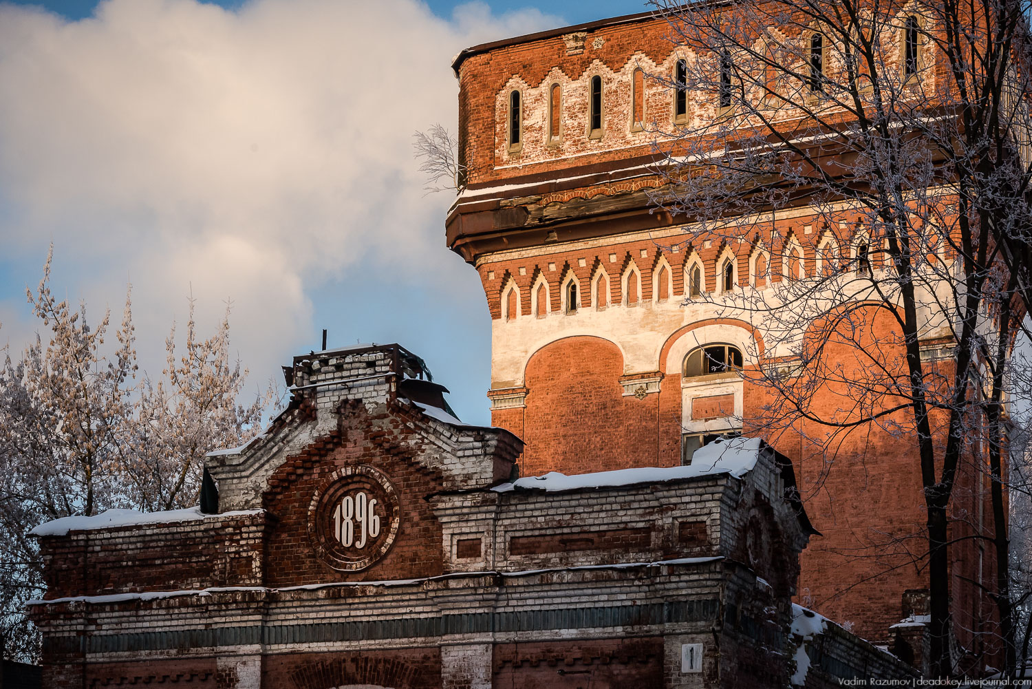 Город Орехово-Зуево, фабрики, фото Вадим Разумов