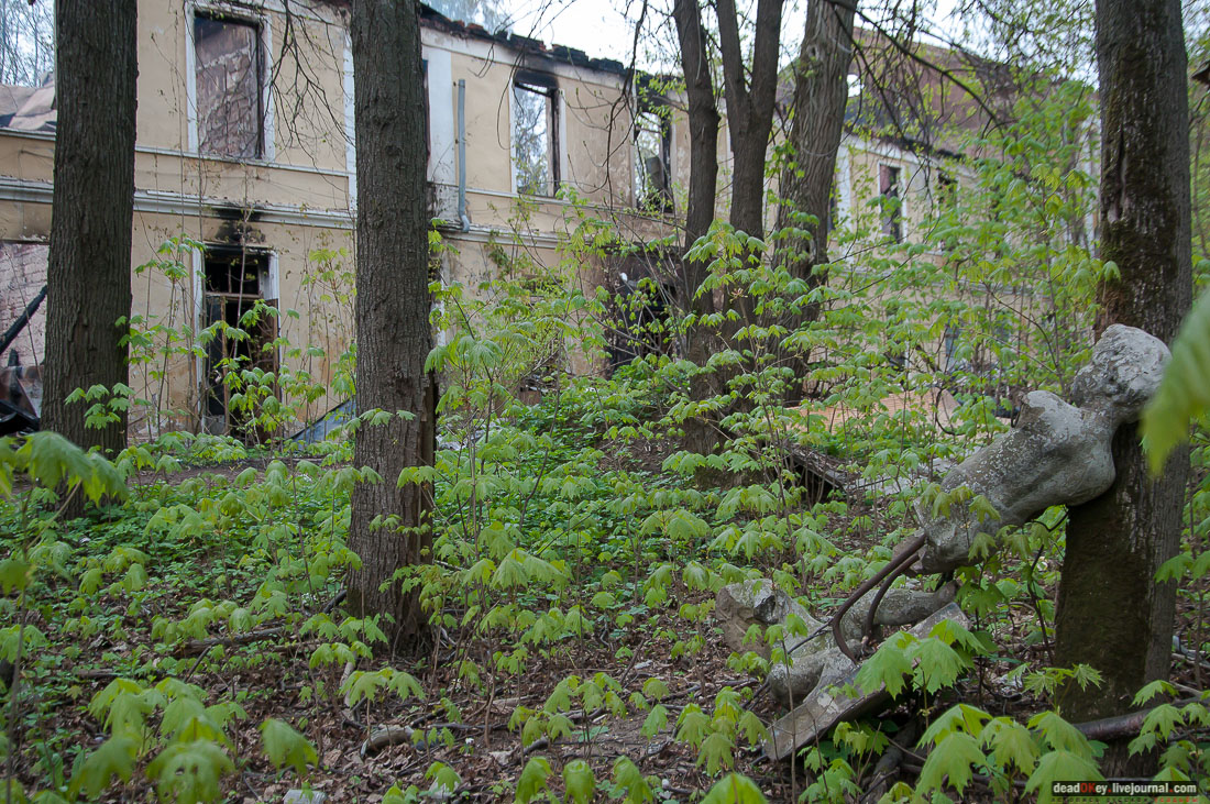 усадьба Дугино в Мещерино (пожар, сгорела)