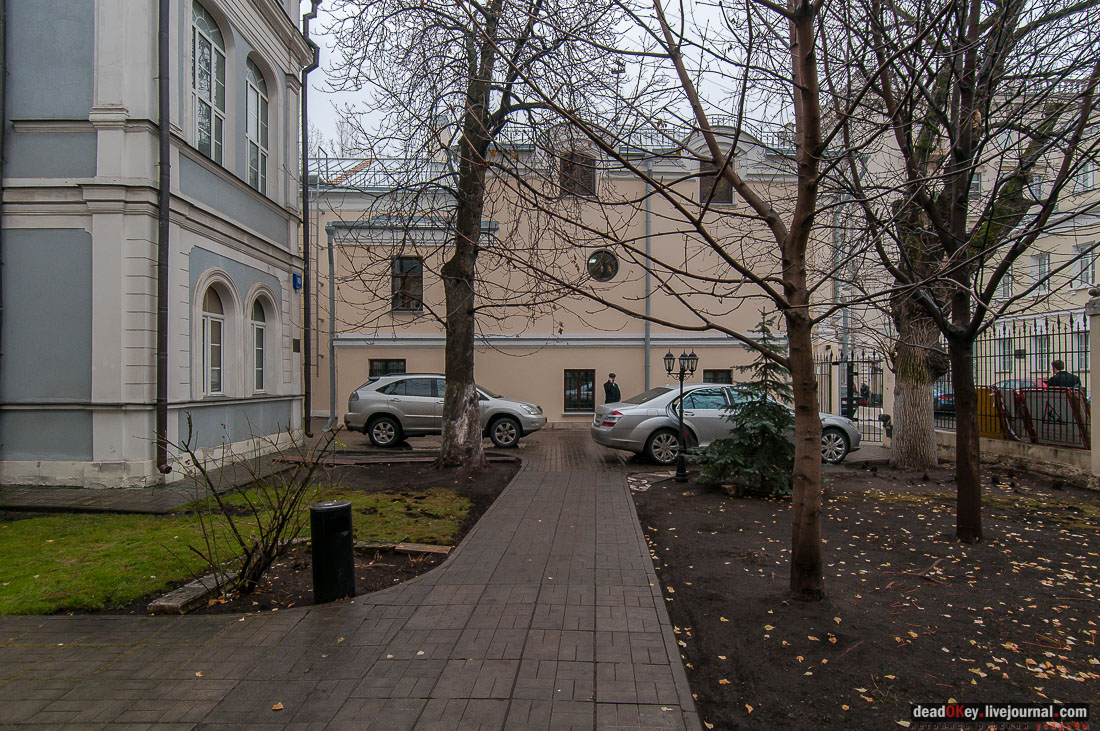 усадьба Приклонской Н.Н., Палаты (корпус №2), XVII в., г. Москва, Архангельский пер., д.10, стр. 2