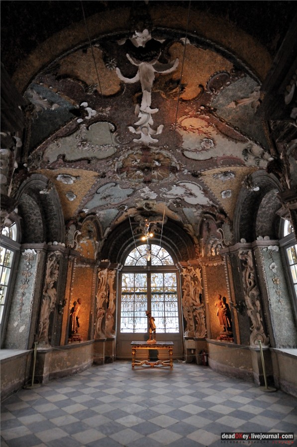 Усадьба Кусково, интерьеры грота