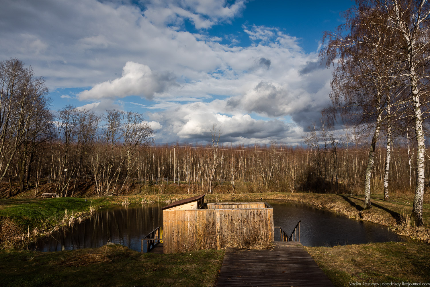 усадьба Домотканово, весна 2018 год
