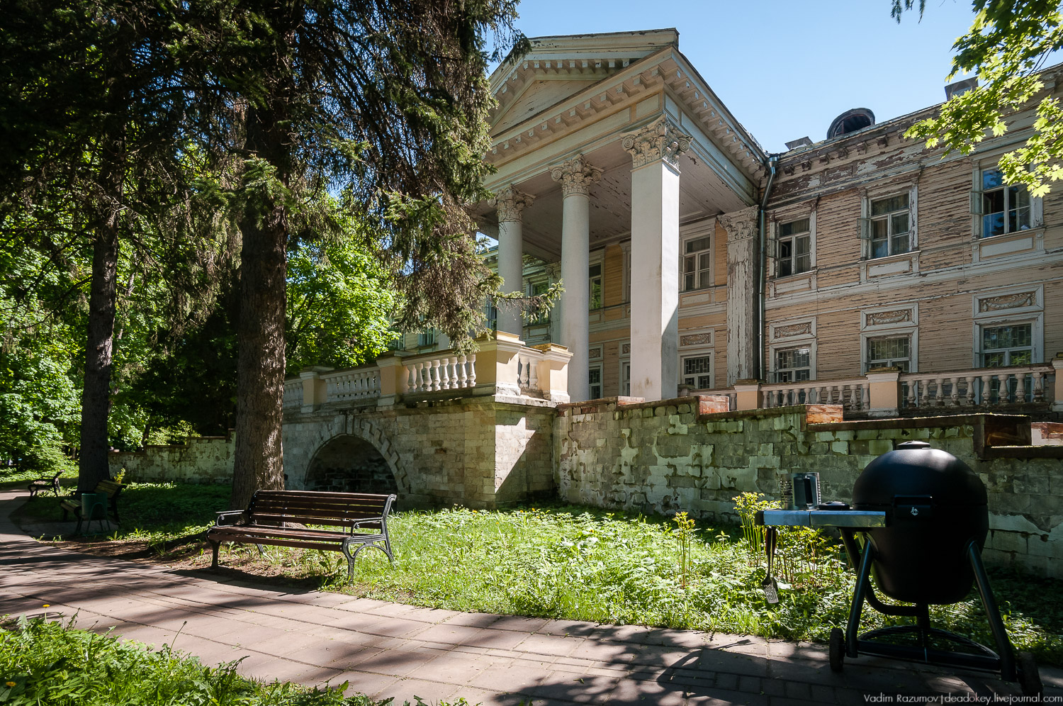 Усадьба Узкое, съемка программы SpasiboCheff, Илья Лазерсон и Вадим Разумов