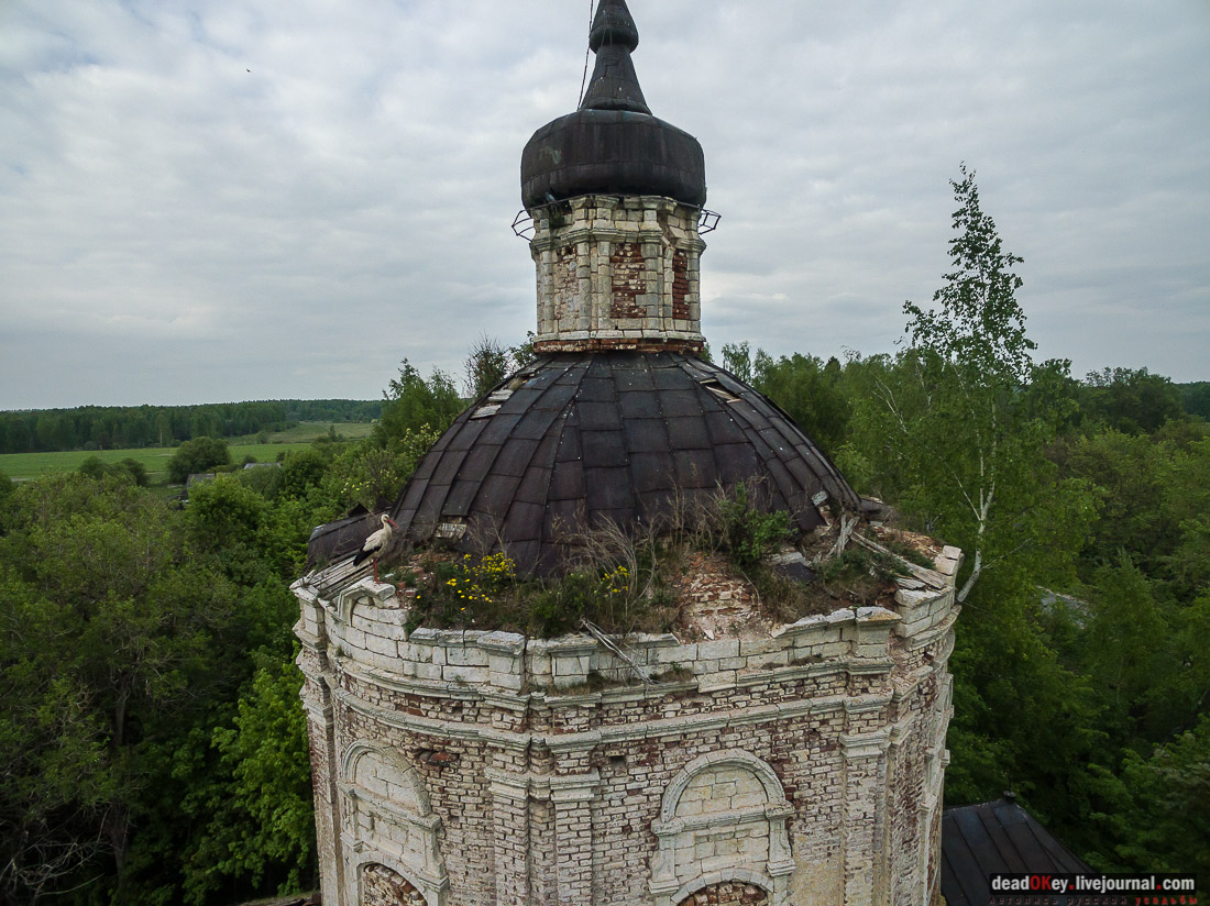 усадьба Млевичи с квадрокоптера
