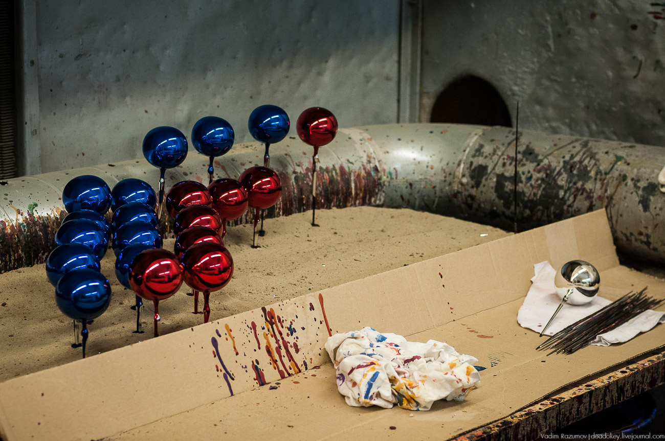 Павловский Посад, фабрика елочных игрушек Иней