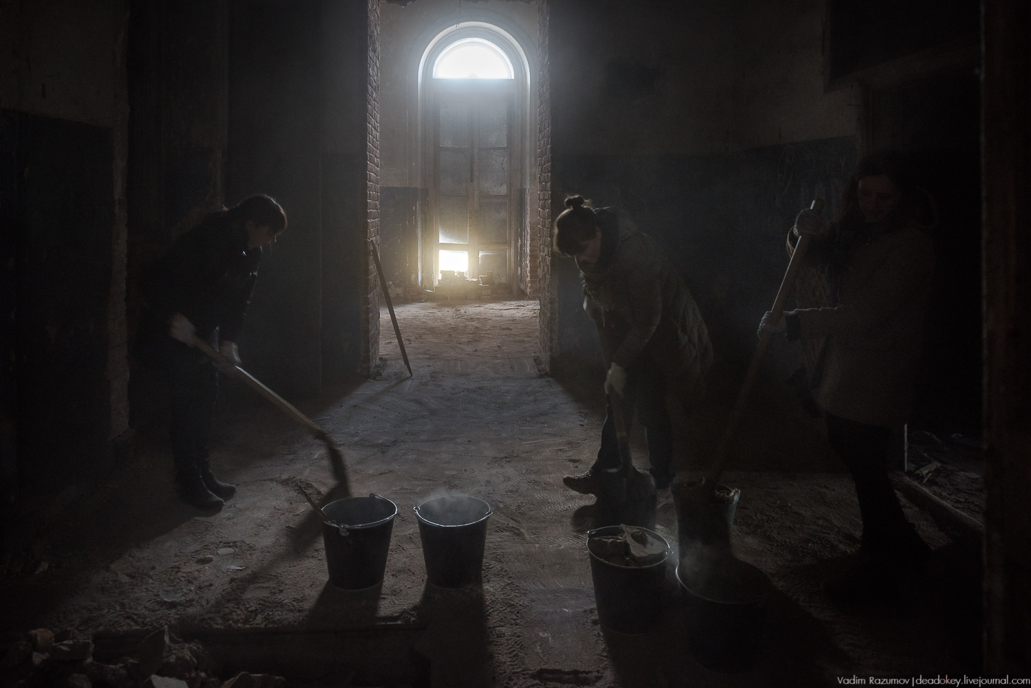 усадьба Полибино, Липецкая область, Усадебные волонтеры 21 сентября 2019 года