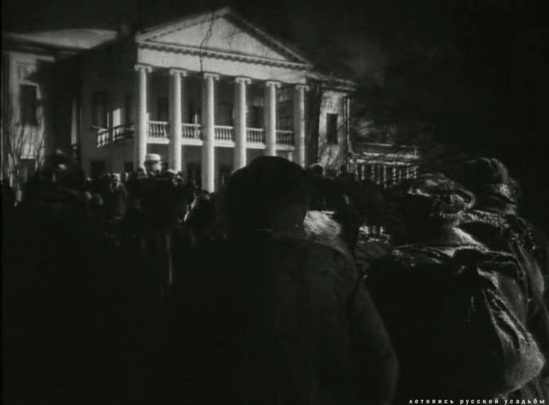 фильм Клятва (1946), усадьба Горки Ленинские (Вышние Горки), Московская область, Ленинский район.