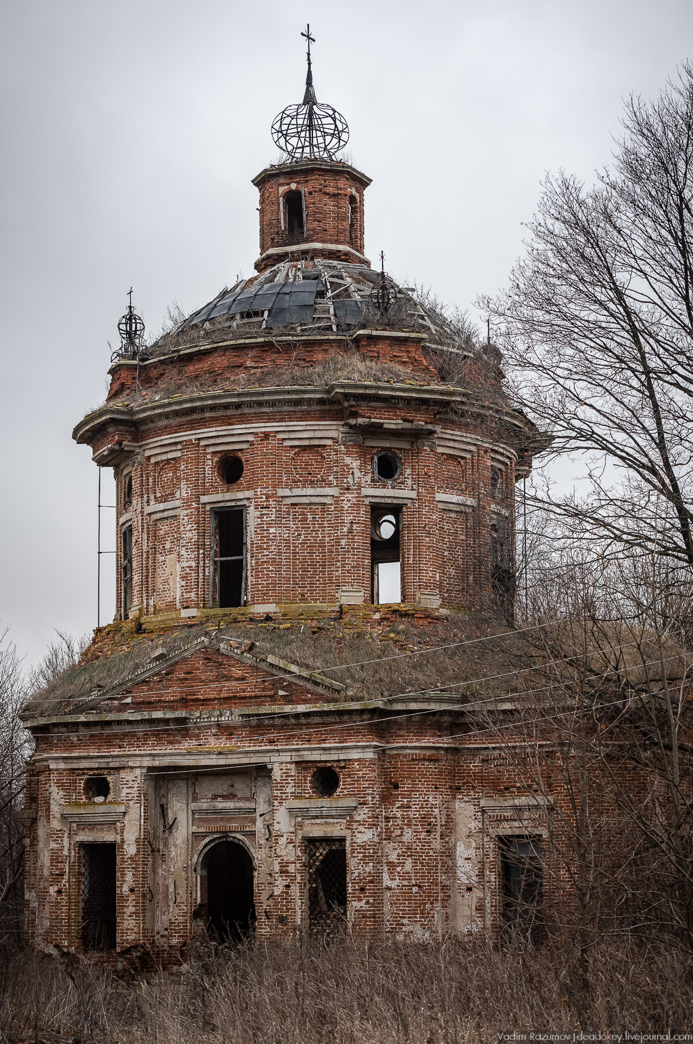 усадьба Горки, Заразы, Тульская область, церковь Михаила Архангела