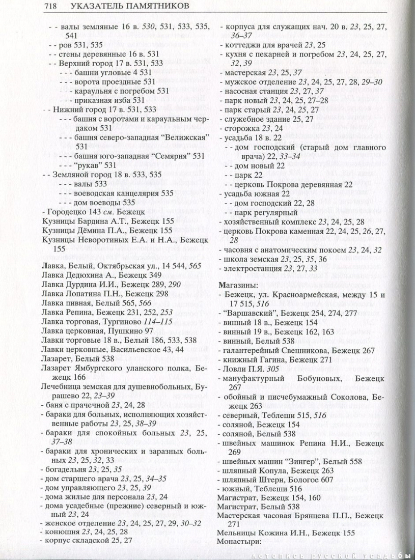 Свод памятников архитектуры и монументального искусства России: Тверская область, часть 2