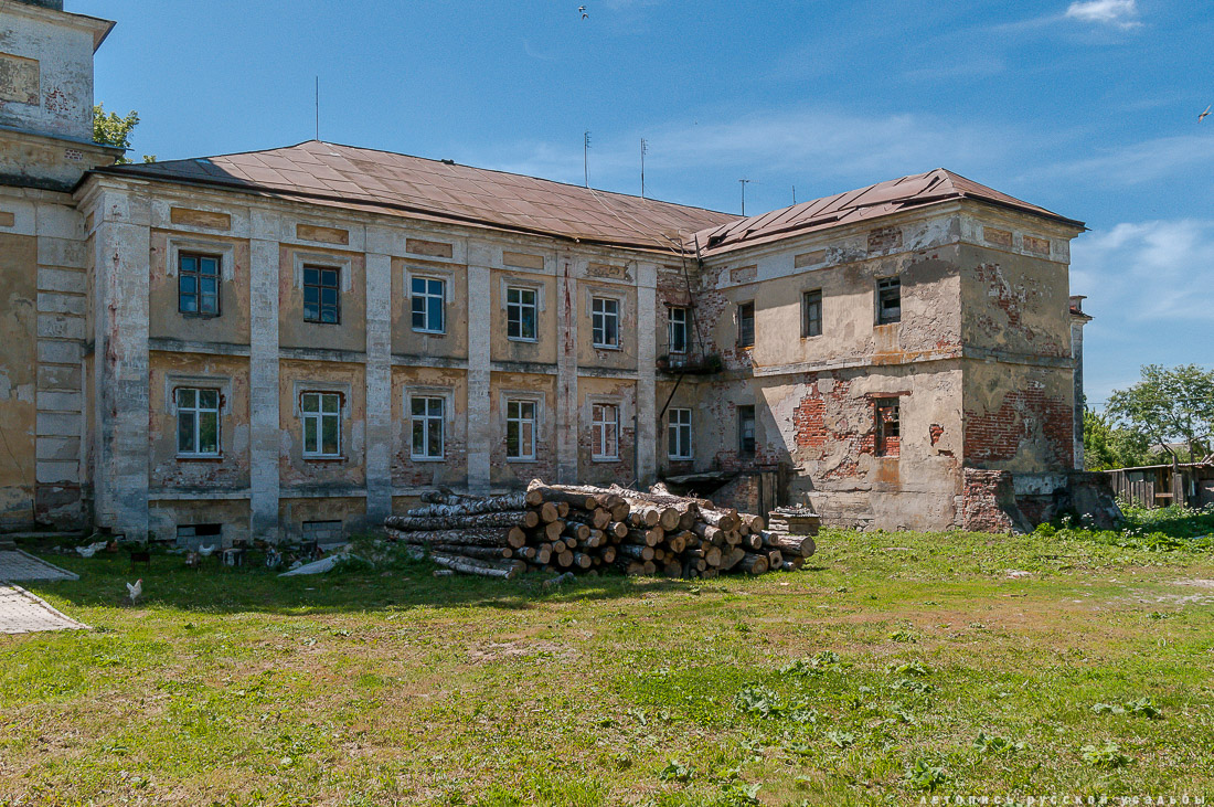 усадьба Мещерино, церковь Рождества Богородицы, усадебный дворец Шереметевых