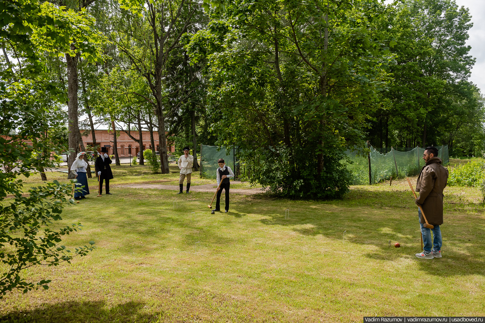 усадьба Воронино, съемка передачи Орел и Решка