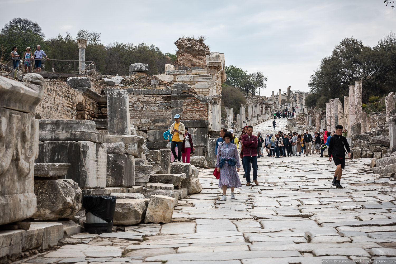 Эфес, античные руины, Турция