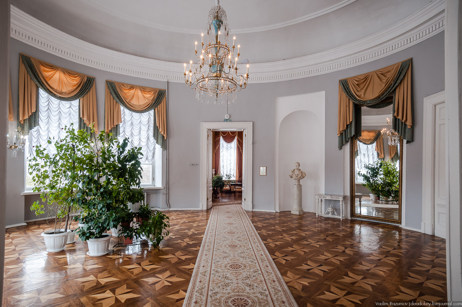 Богородицк, интерьеры дворца