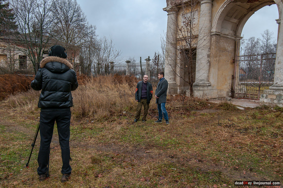 усадьба Гребнево, съемки телепередачи про усадьбу Гребнево на телеканале Усадьба