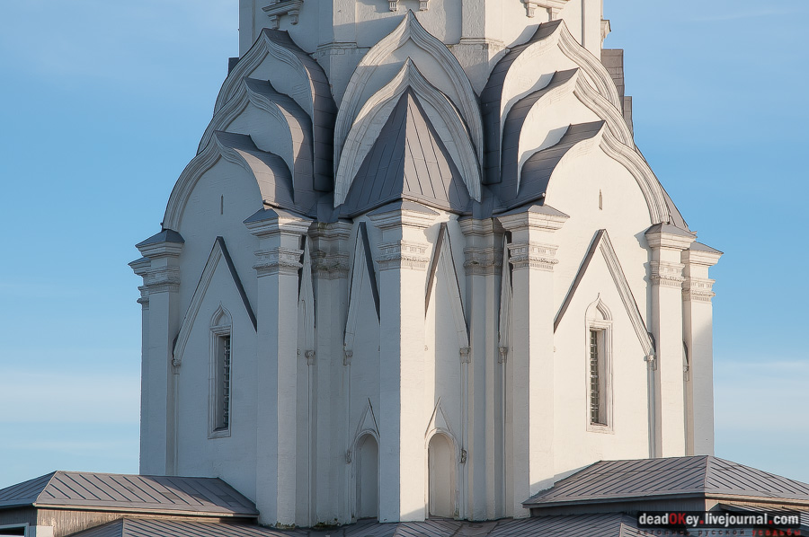 XVI век. 1532. Москва. Коломенское. Церковь Вознесения.