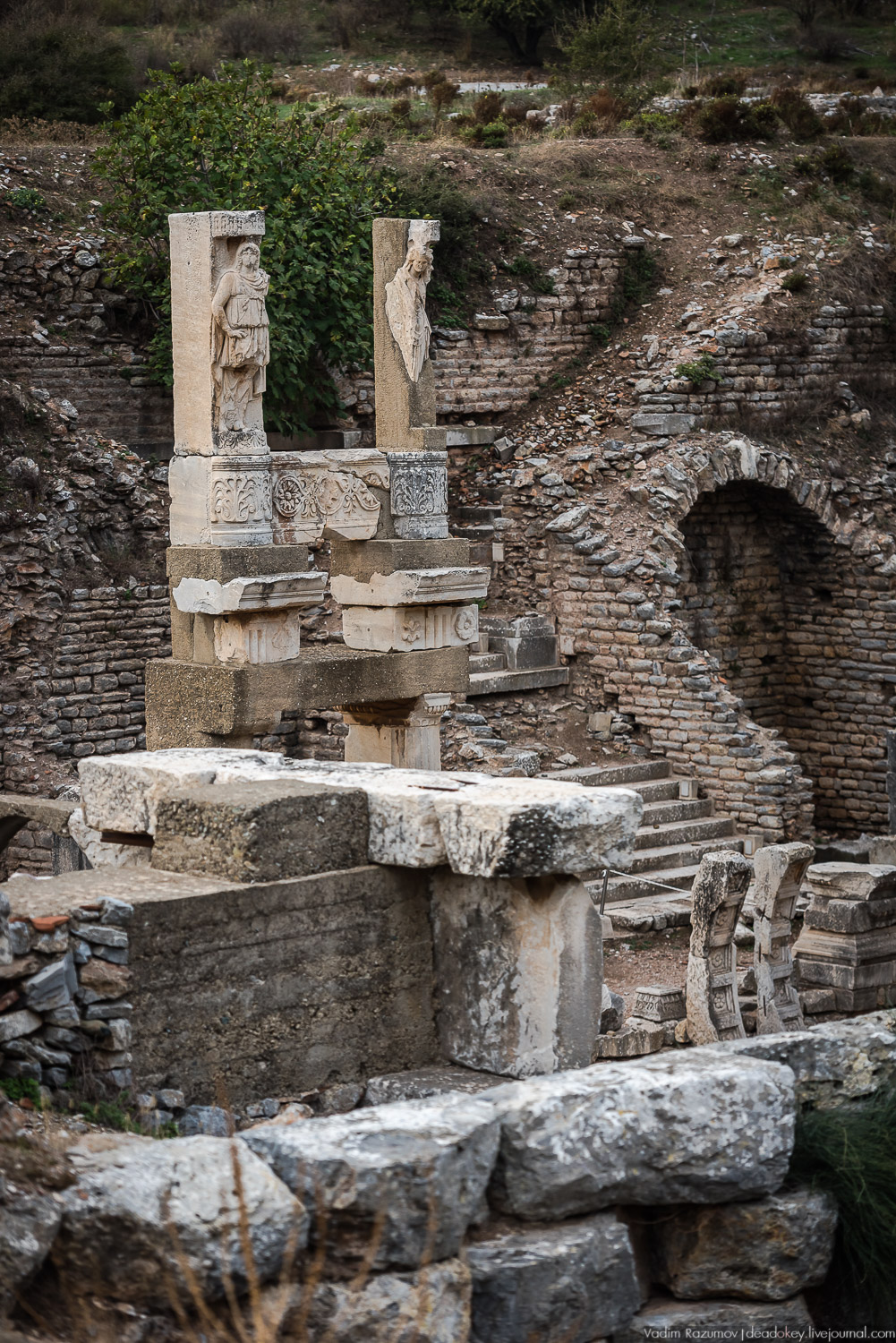 Эфес, античные руины, Турция