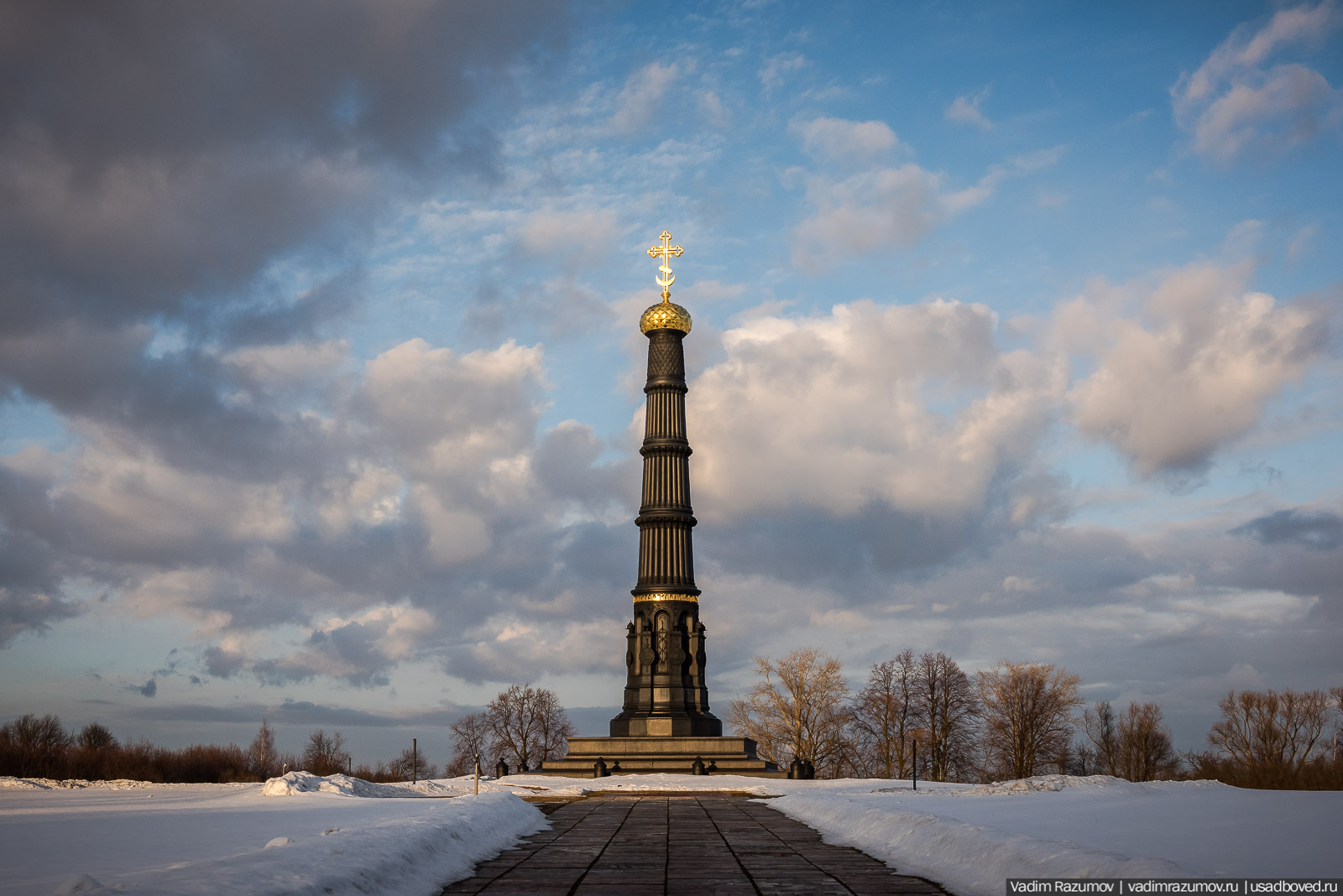 Куликово Поле, Красный холм, церковь Сергия Радонежского, архитектор Щусев