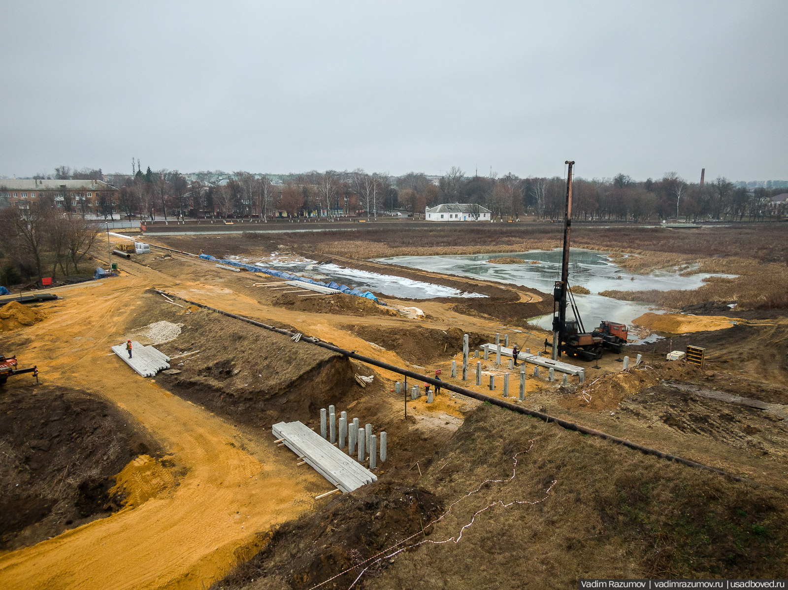 Богородицк, открытие плотины, приезд губернатора, Тульская область, дворец, пруды