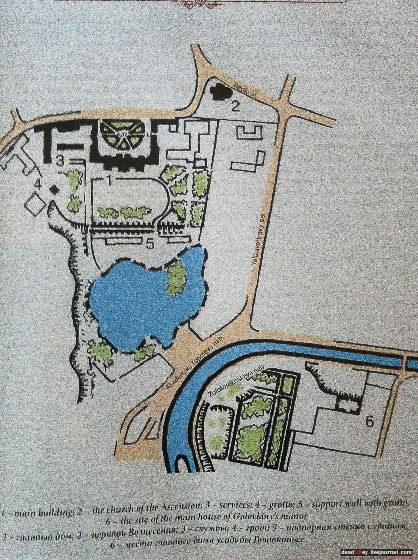 карта, Немецкая слобода, Басманный район, Москва, Яуза, усадьба Разумовского на Гороховом поле (г. Москва, ул. Казакова, д.18)