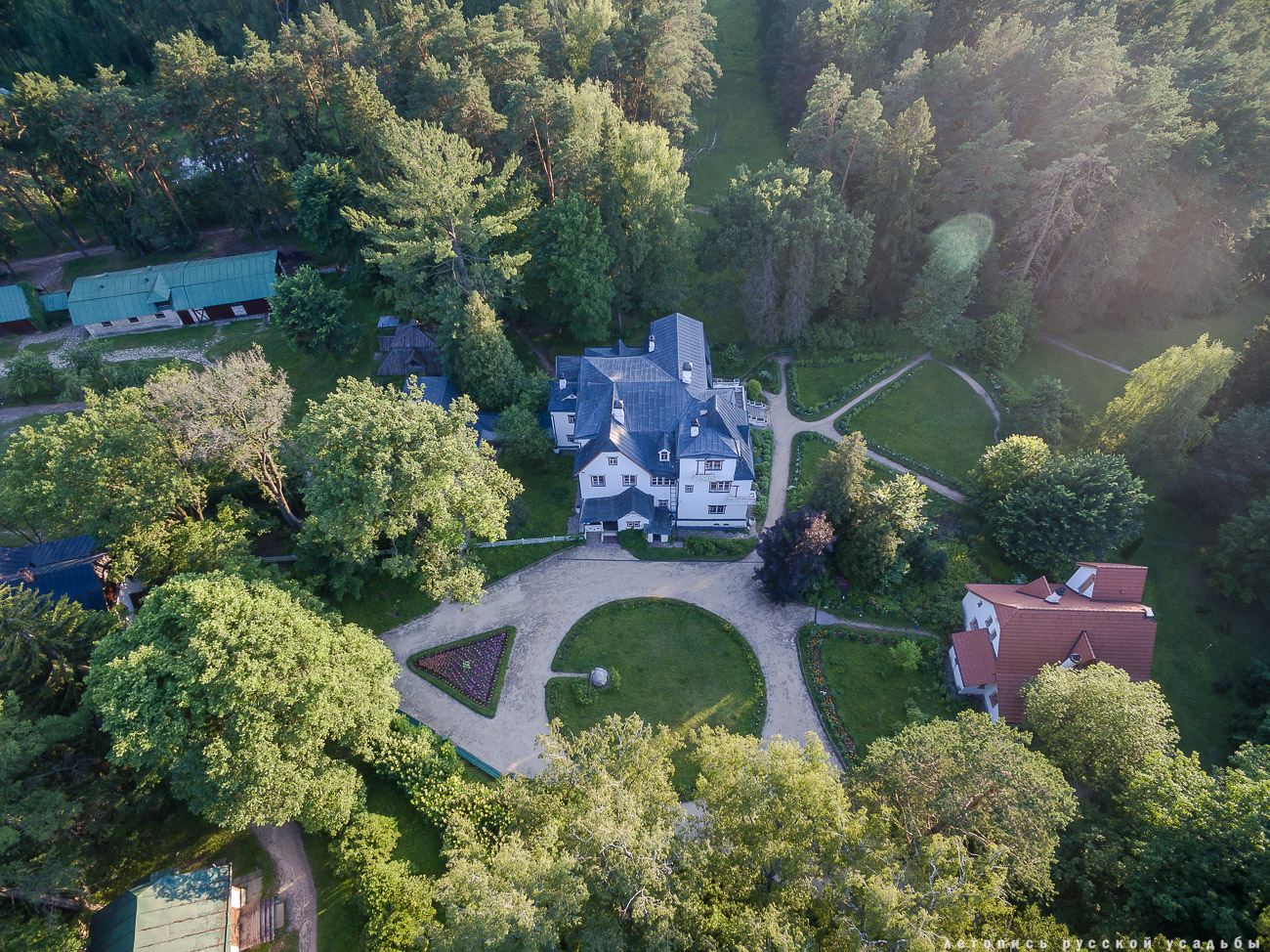 усадьба Поленово в кино. Дачники.