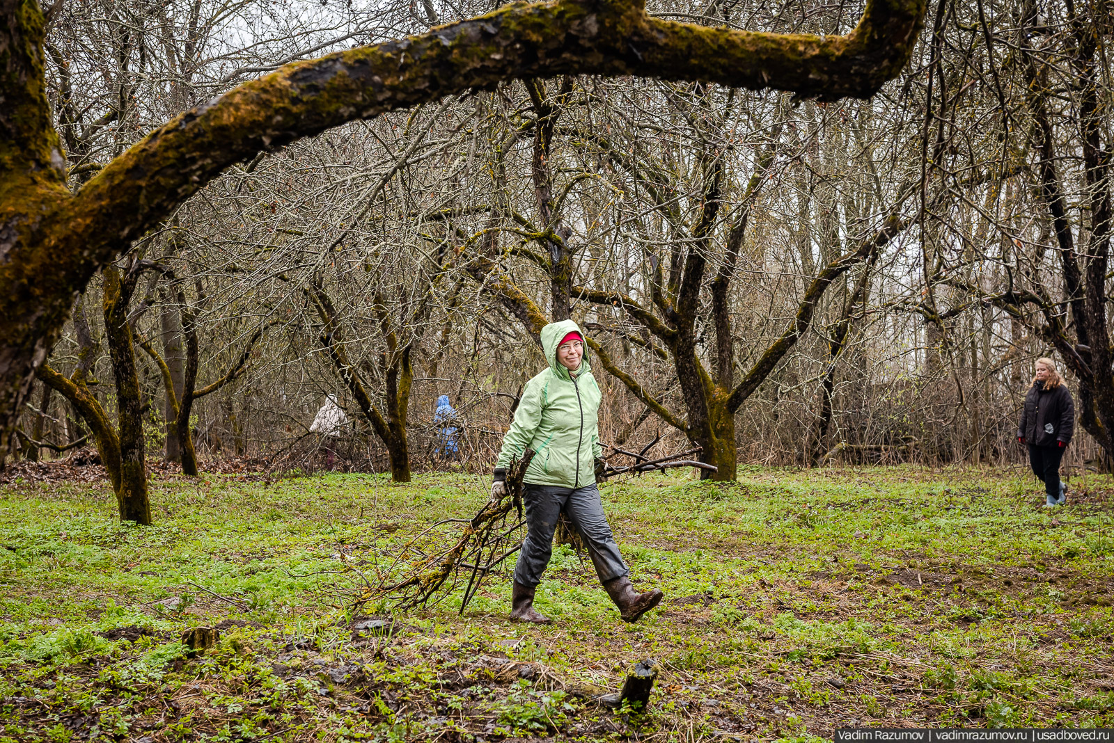 усадьба Колосово, волонтерский субботник 24 апреля 2021 года, Тульская область, НП Русская усадьба