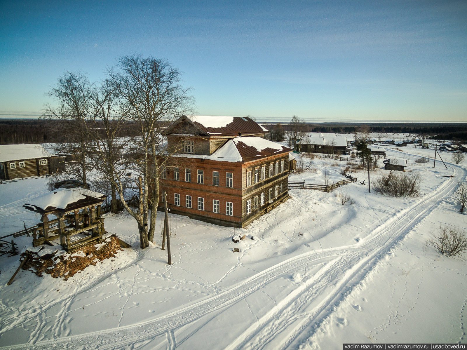 Деревня Поле, Архангельская область, Онежский район