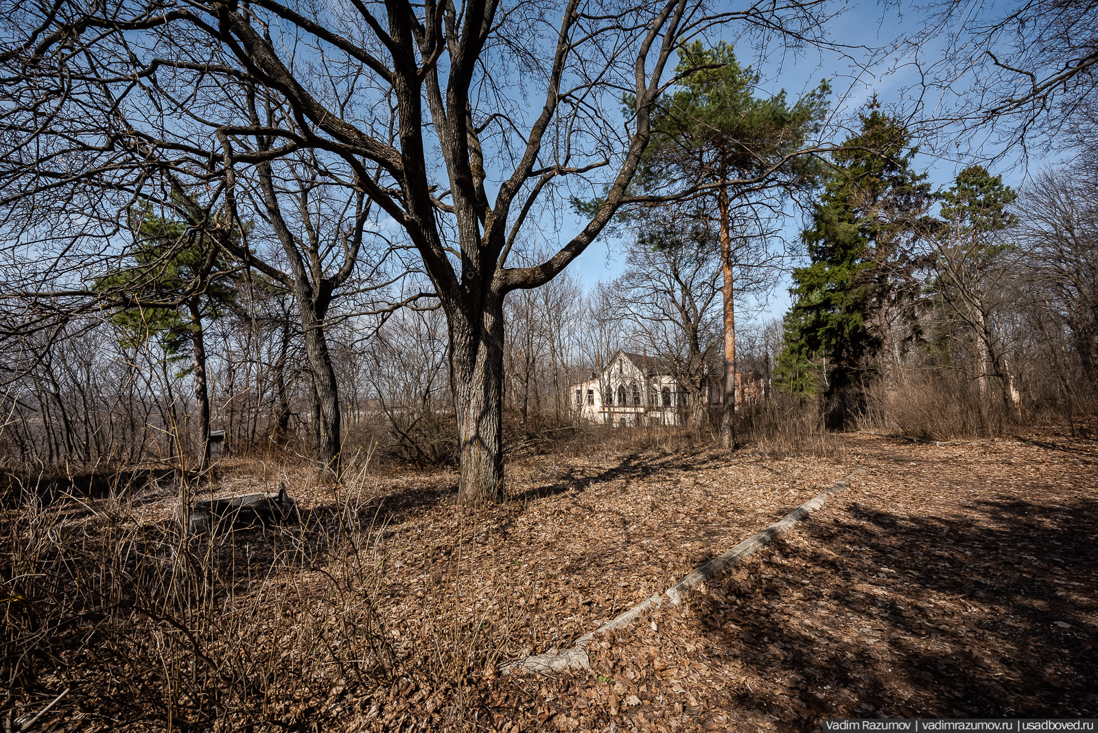 усадьба Шаталовка весной 2021 года, Липецкая область, Елец