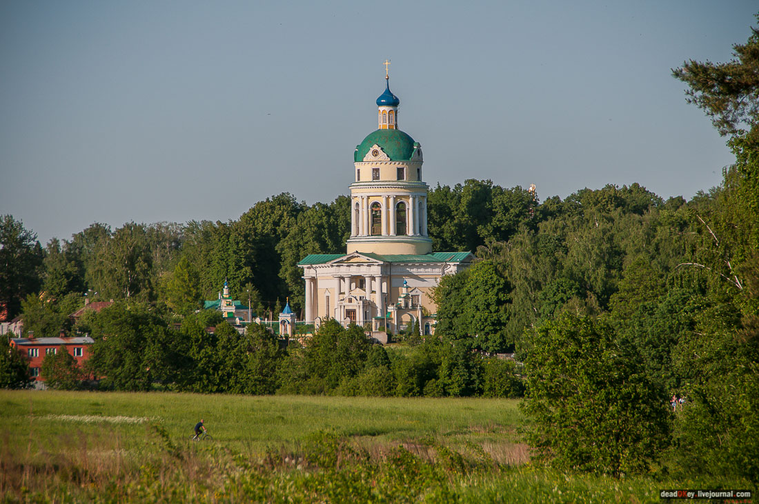 Пейзажный парк в усадьбе Гребнево