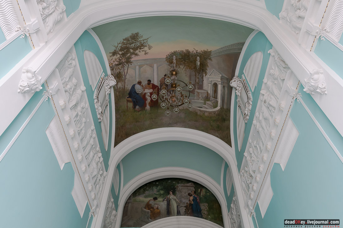 усадьба Асеевых, г. Тамбов, интерьеры главного дома