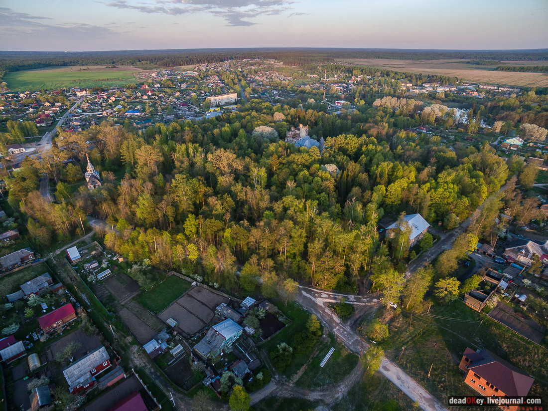 усадьба Муромцево (Судогда) с квадрокоптера