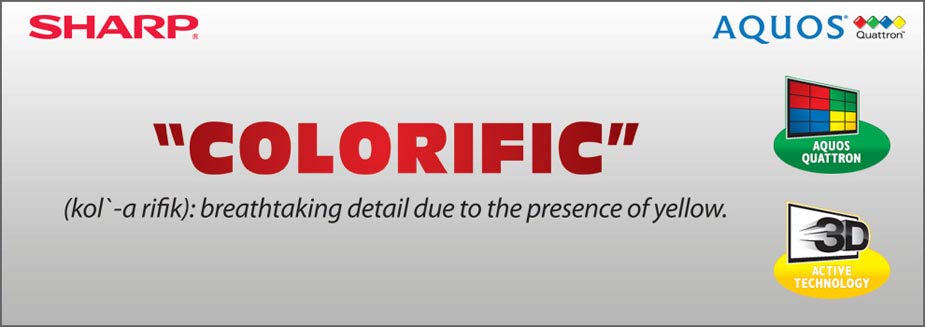 Sharp LC-46LE835U Banner