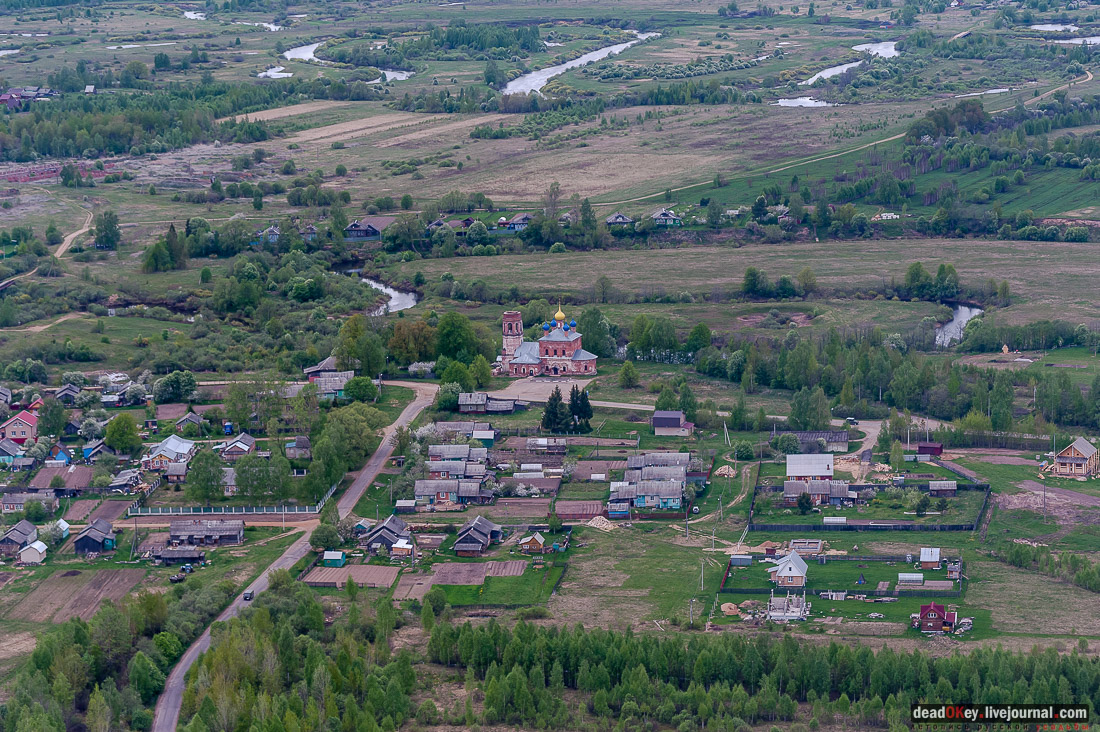 Пролетая на МИ-8 над Ярославской областью, часть 1. Аэрофотосъемка с вертолета