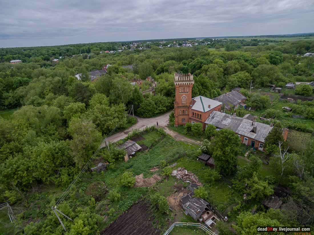 усадьба Старожилово с квадрокоптера