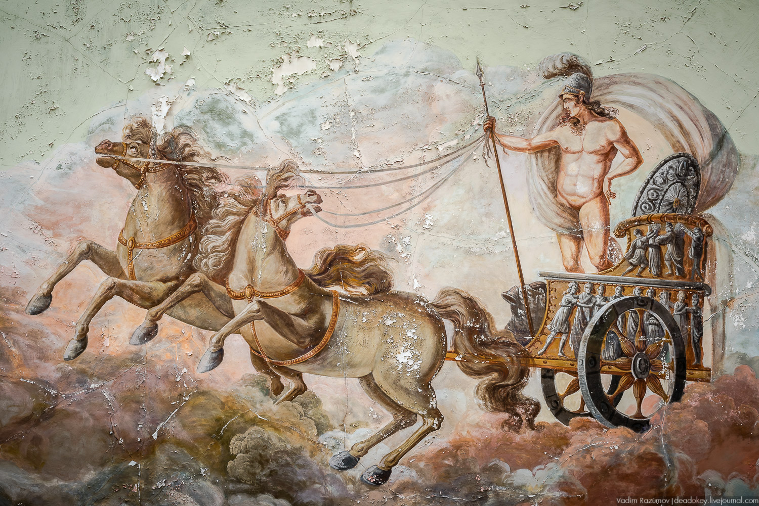 Усадьба Знаменское-Садки, интерьеры главного дома, Москва