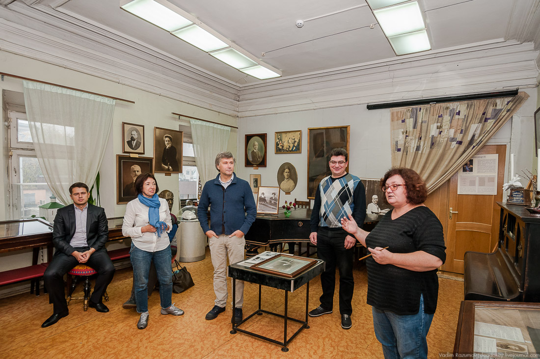 Презентация Промпоезда в Музее меценатов